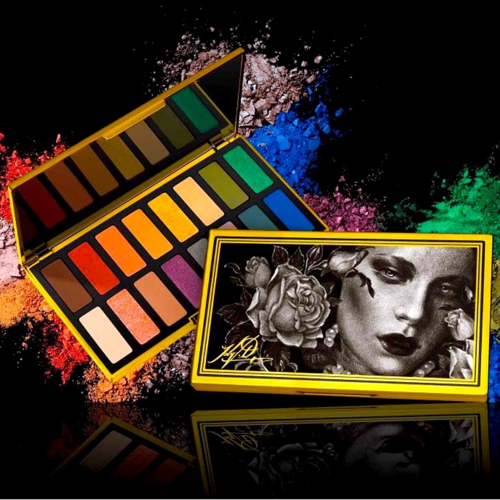 HOST PICK!!! LIKE NEW — 10th Anniversary Eyeshadow Palette — KVD Vegan Beauty